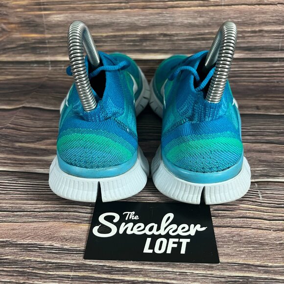 Nike Free 5.0 Neo Women's Turquoise Athletic Running Shoes - Picture 4 of 8